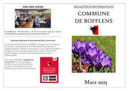 BULLETIN Mars 2025 Bulletin communal - Mars 2025